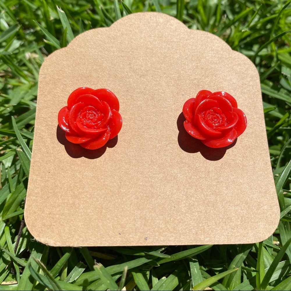 Flower Stud Earrings